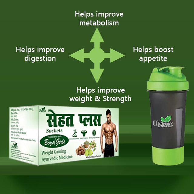 Sehat Plus- Ayurvedic Weight Gainer (40 Days Course)